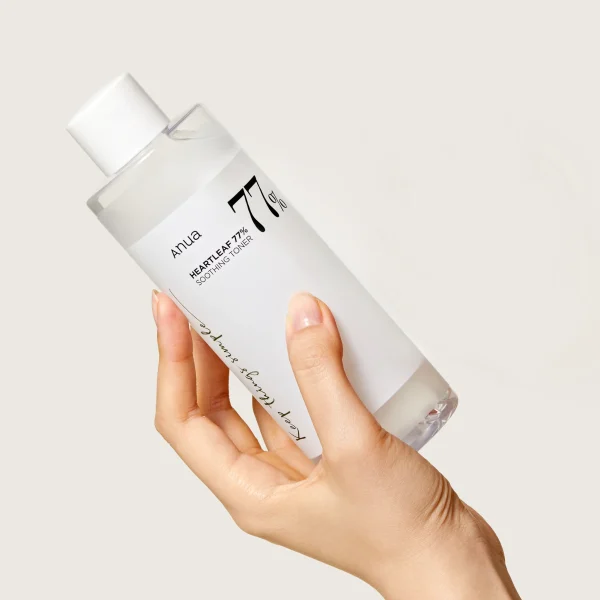 ANUA HEARTLEAF 77% SOOTHING TONER JUMBO 500ML - Image 2