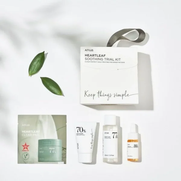 ANUA HEARTLEAF SOOTHING TRIAL KIT (4 ITEMS) - Image 3