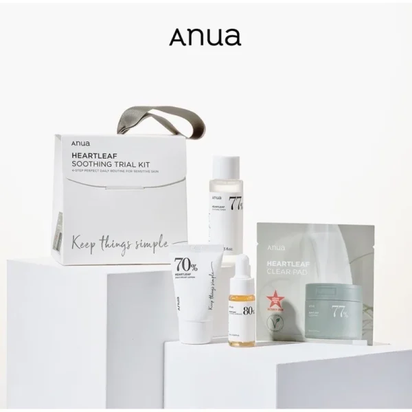 ANUA HEARTLEAF SOOTHING TRIAL KIT (4 ITEMS) - Image 2