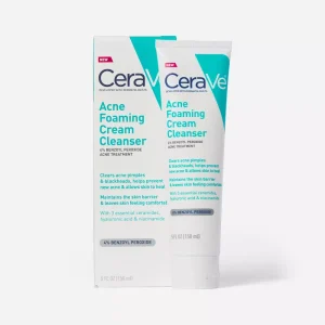 CERAVE ACNE FOAMING CREAM CLEANSER – 150ML