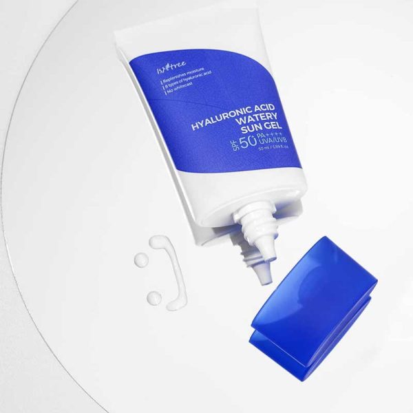 ISNTREE HYALURONIC ACID WATERY SUN GEL 50ML - Image 4