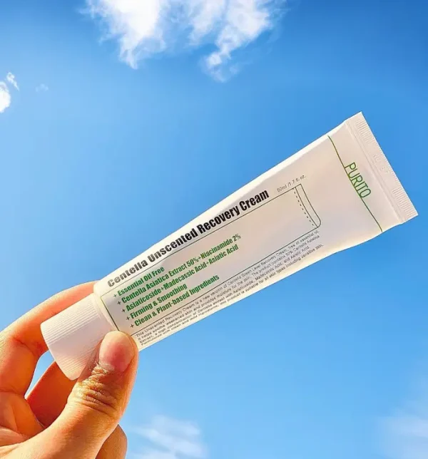 PURITO CENTELLA UNSCENTED RECOVERY CREAM 50ML - Image 3