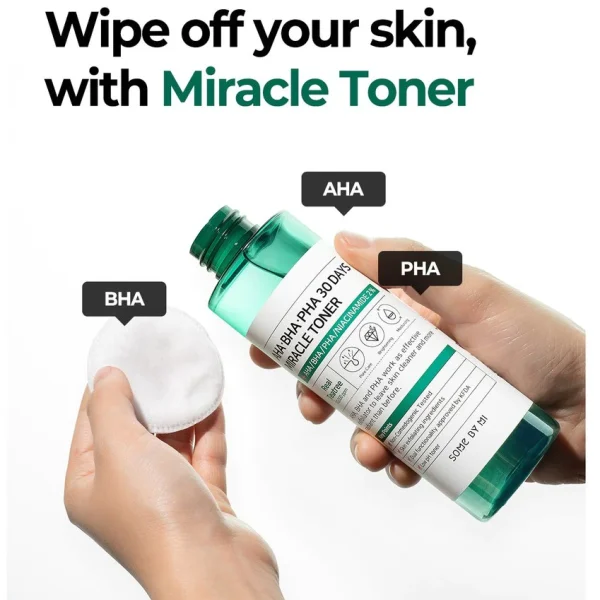 SOME BY MI AHA BHA PHA 30 DAYS MIRACLE TONER 150ML - Image 3