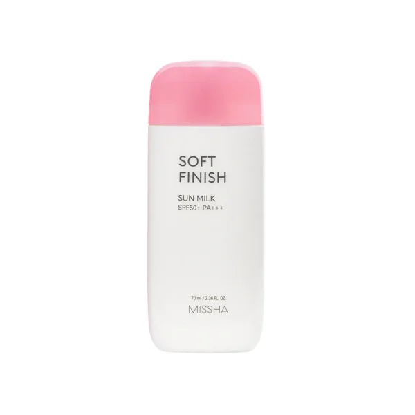 MISSHA ALL AROUND SAFE BLOCK SOFT FINISH SUN MILK SPF50+/PA+++ 70ML - Image 2