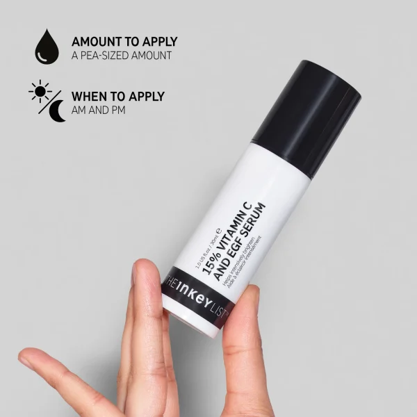 The Inkey List 15% Vitamin C And EGF - 30 ml - Image 3