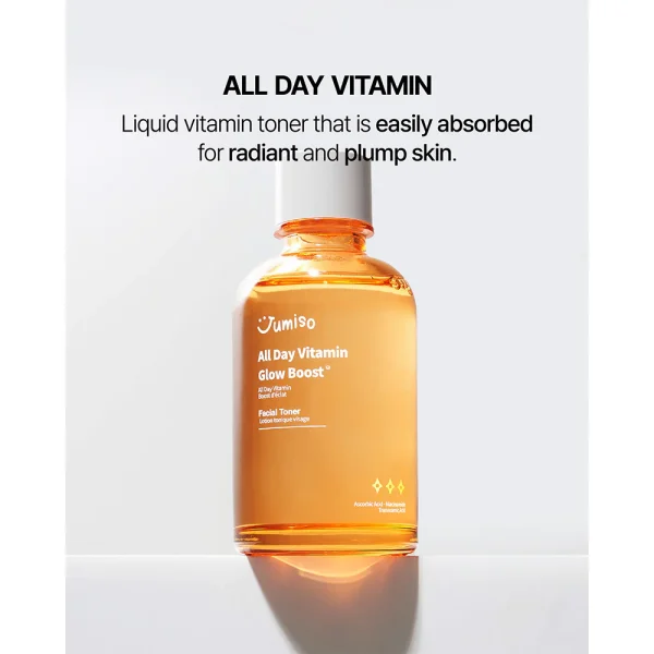 Jumiso All Day Vitamin Glow Boost Facial Toner 125ml - Image 3