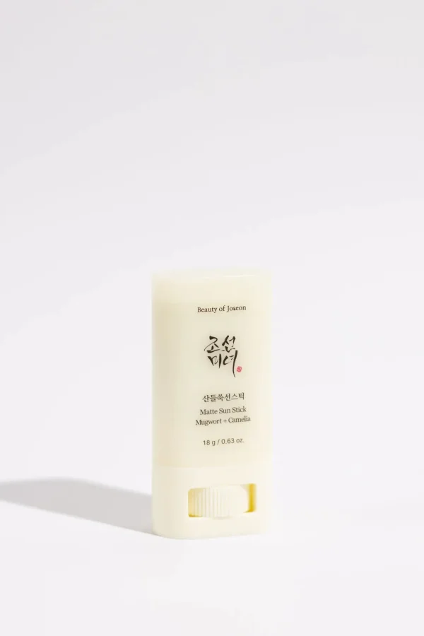 BEAUTY OF JOSEON MATTE SUN STICK : MUGWORT+CAMELIA 18G - Image 3