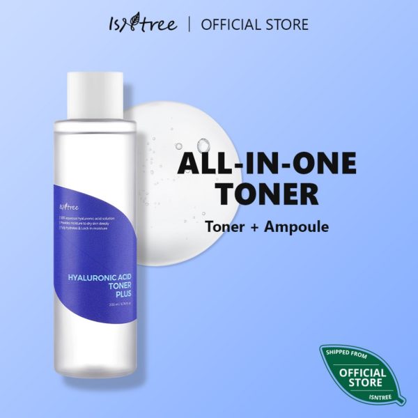 ISNTREE HYALURONIC ACID TONER PLUS 200ML - Image 3