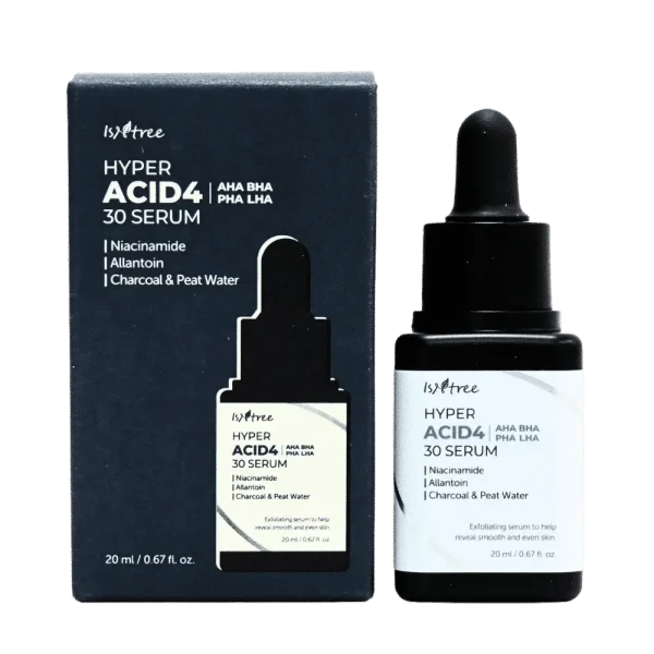 ISNTREE HYPER ACID4 AHA BHA LHA 30 SERUM 20ML - Image 3