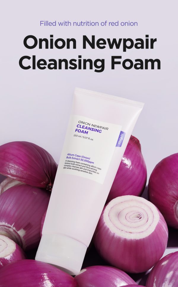 ISNTREE ONION NEWPAIR CLEANSING FOAM 150ML - Image 2