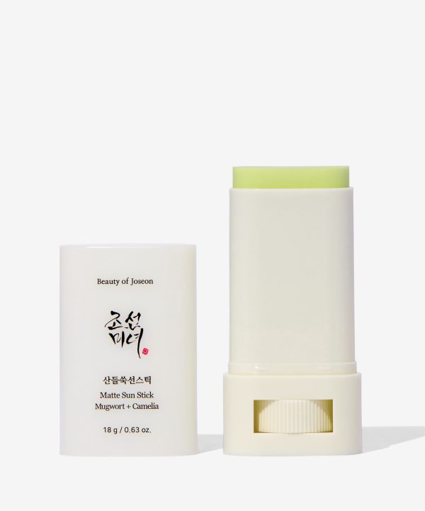 BEAUTY OF JOSEON MATTE SUN STICK : MUGWORT+CAMELIA 18G - Image 4