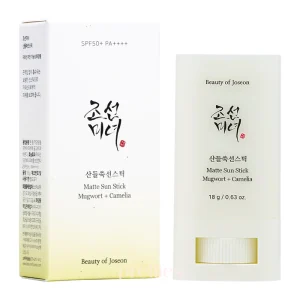 BEAUTY OF JOSEON MATTE SUN STICK : MUGWORT+CAMELIA 18G
