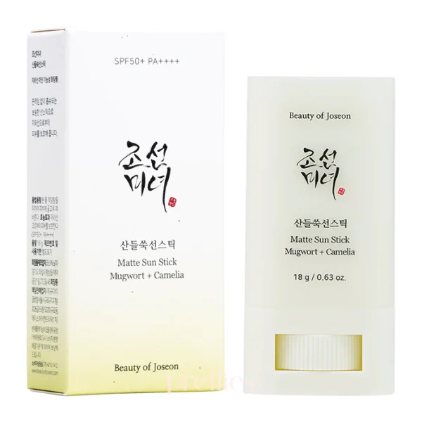 BEAUTY OF JOSEON MATTE SUN STICK : MUGWORT+CAMELIA 18G
