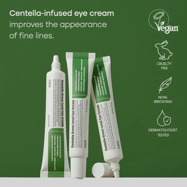 PURITO CENTELLA                                    GREEN LEVEL EYE CREAM 30ML - Image 2