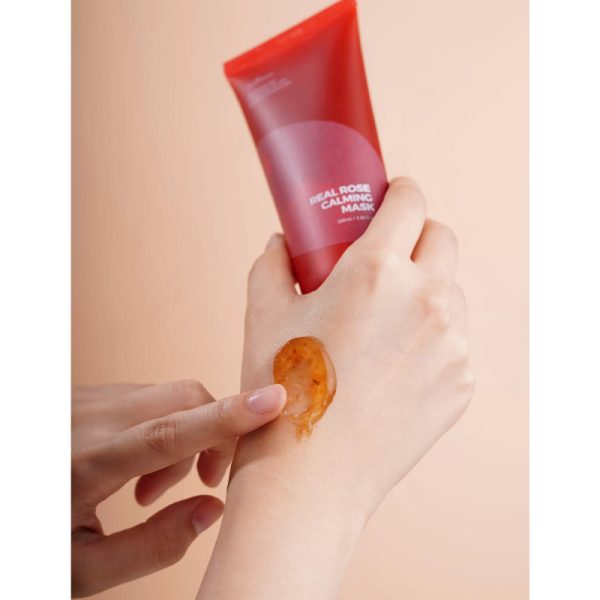 ISNTREE REAL ROSE CALMING MASK 100ML - Image 3