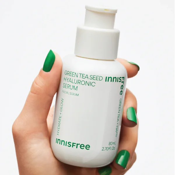 INNISFREE GREEN TEA SEED HYALURONIC SERUM 80ML - Image 3