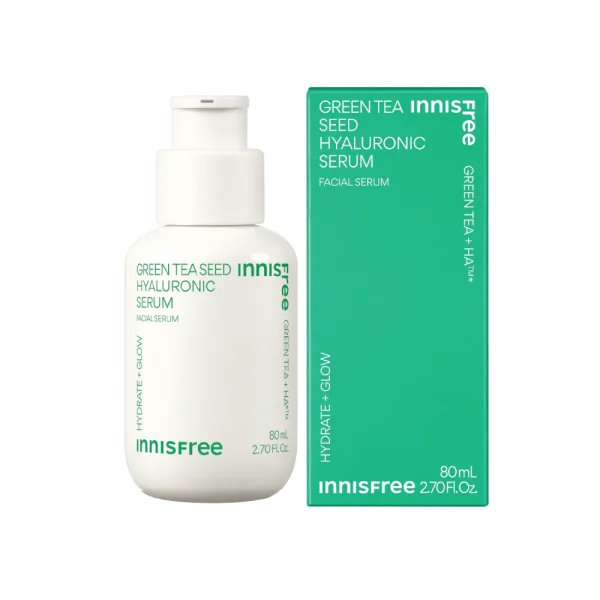 INNISFREE GREEN TEA SEED HYALURONIC SERUM 80ML