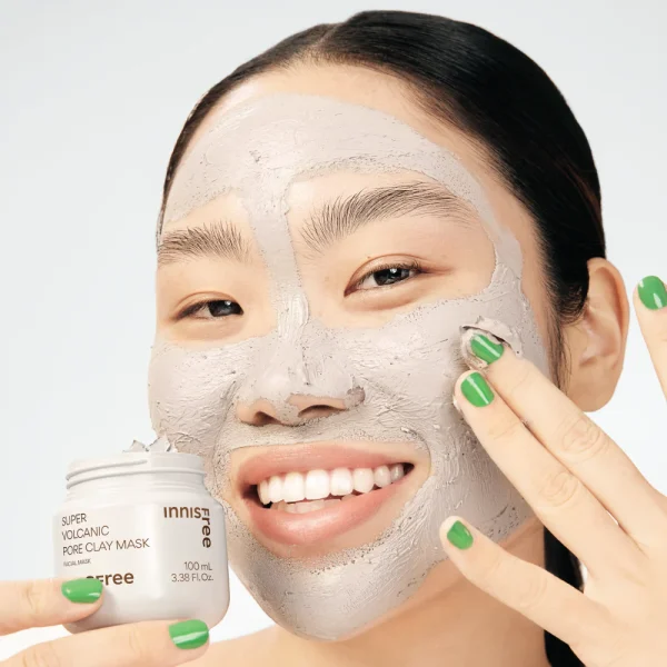 INNISFREE SUPER VOLCANIC PORE CLAY MASK 100ML - Image 3