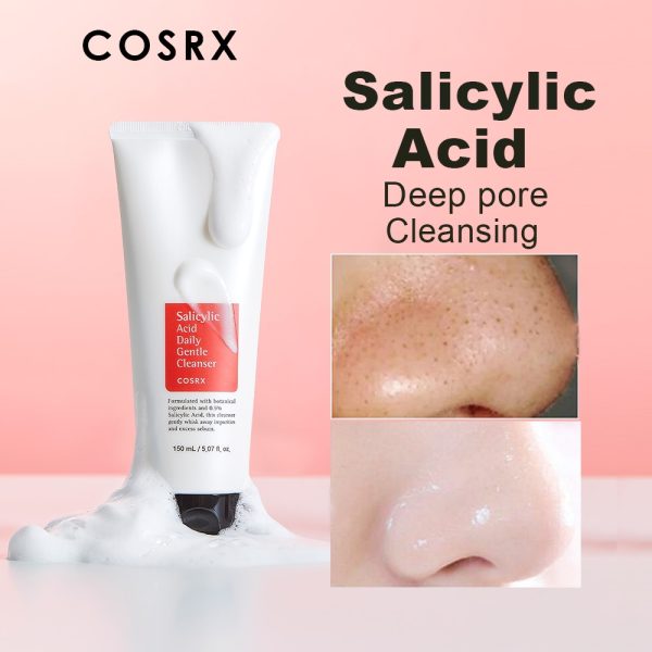COSRX SALICYLIC ACID DAILY GENTLE CLEANSER 150ML - Image 2
