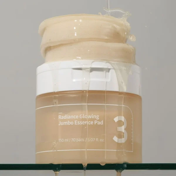 Numbuzin No.3 Radiance Glowing Jumbo Essence Pad 150ml - Image 2