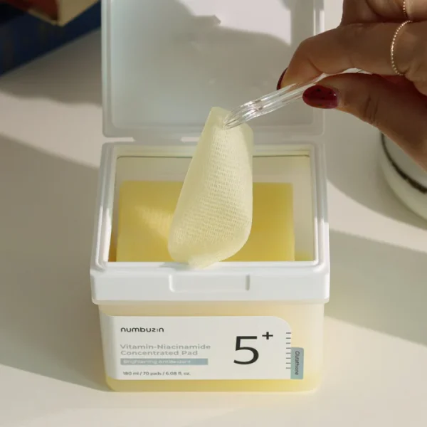 Numbuzin No.5 Vitamin-Niacinamide Concentrated Pad (70Pads)