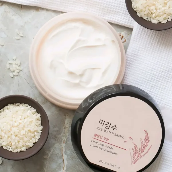 The Face Shop Rice Water Bright Cleansing Cream 200ml - Image 2