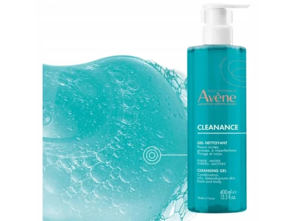 Avene cleanance cleansing gel 400ml