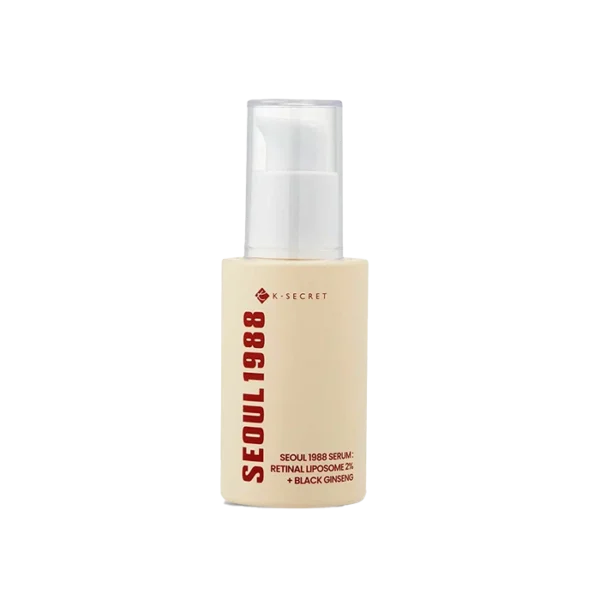 KSecret Seoul 1988 Serum: Retinal Liposome 2% + Black Ginseng 30ml