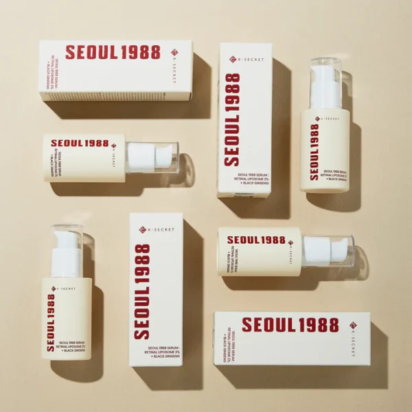 KSecret Seoul 1988 Serum: Retinal Liposome 2% + Black Ginseng 30ml
