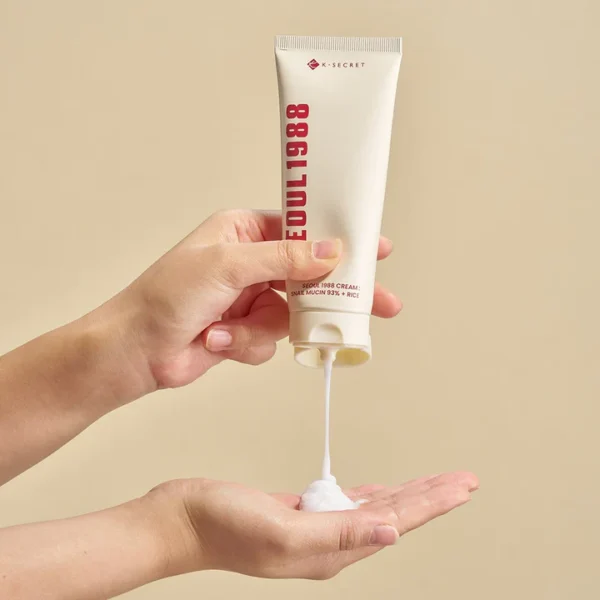 ksecret Seoul 1988 Cream : Snail Mucin 93+Rice 100ml