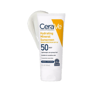 CeraVe Hydrating Mineral Body Sunscreen Broad Spectrum SPF 50 -150ml